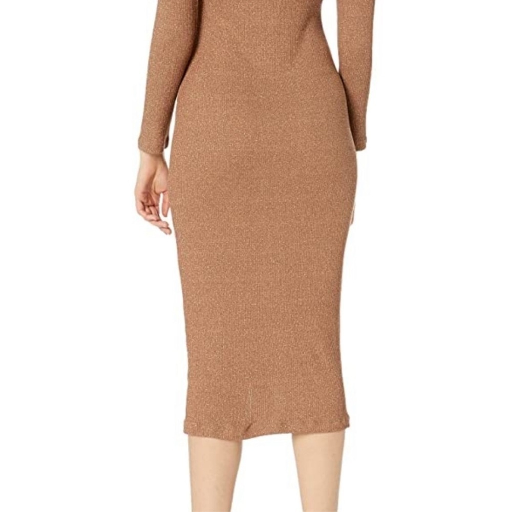 Rachel Pally Rib Snap front Metallic dress - Picture 2 of 5